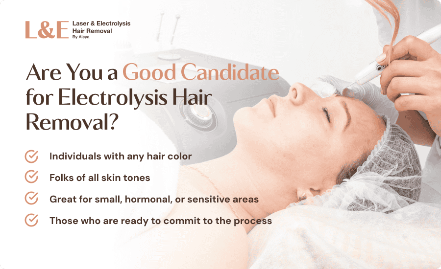 Are You a Good Candidate for Electrolysis Hair Removal?