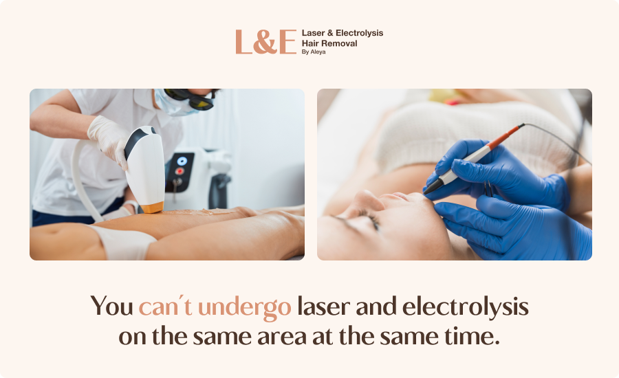 Can Laser and Electrolysis Hair Removal Be Done at the Same Time?