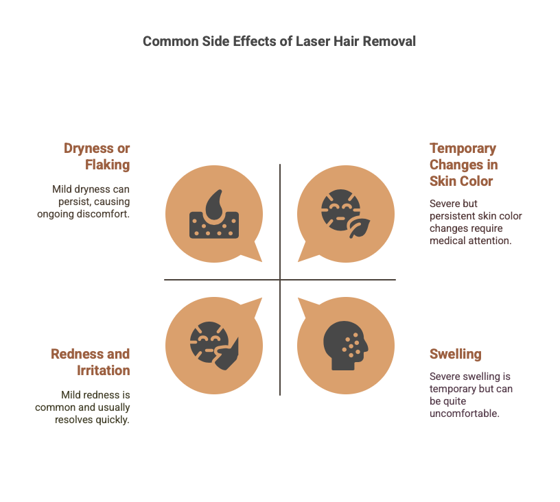 does laser hair removal cause cancer