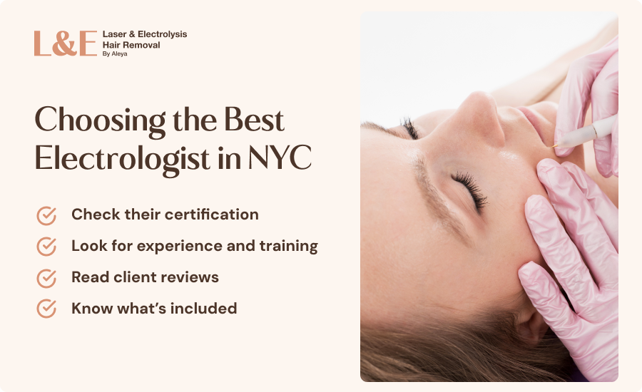 Electrolysis Near Me: How To Choose the Best Provider in NYC