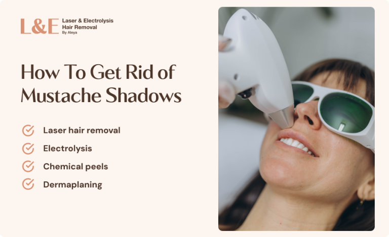 How To Get Rid of Mustache Shadows [+ Hair Removal Options]