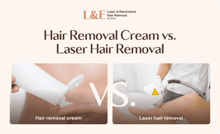 Hair Removal Cream vs. Laser Hair Removal: Key Differences