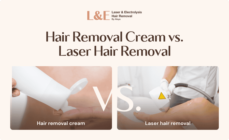 Hair Removal Cream vs. Laser Hair Removal: Key Differences