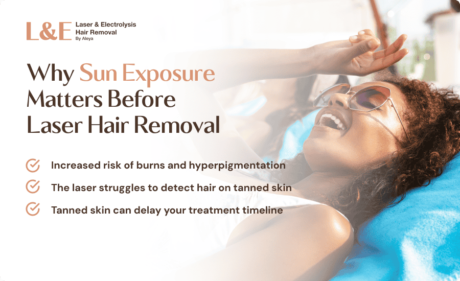 Sun Exposure Before Laser Hair Removal: Expert Tips & FAQs