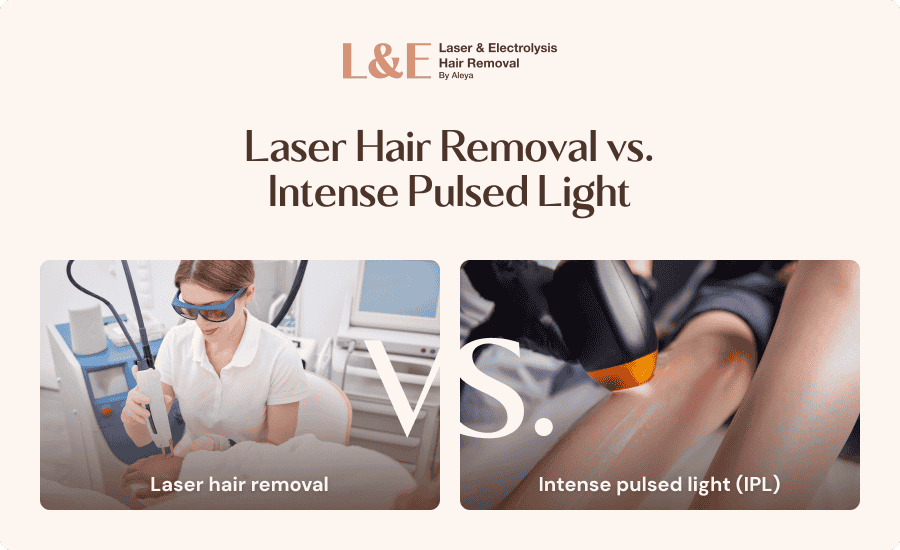 Laser Hair Removal vs. IPL: A Comparison Guide [+ FAQs]